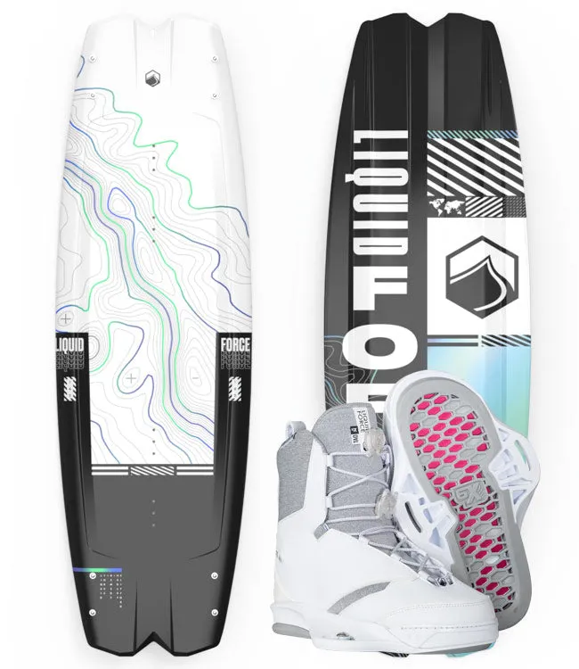 Liquid Force Remedy Wakeboard Package with Tao Boots (2024)