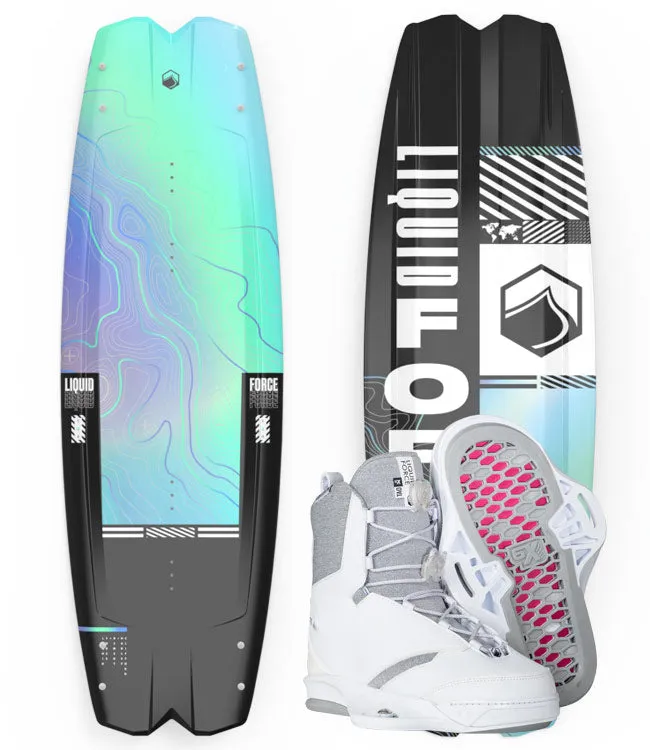 Liquid Force Remedy Wakeboard Package with Tao Boots (2024)