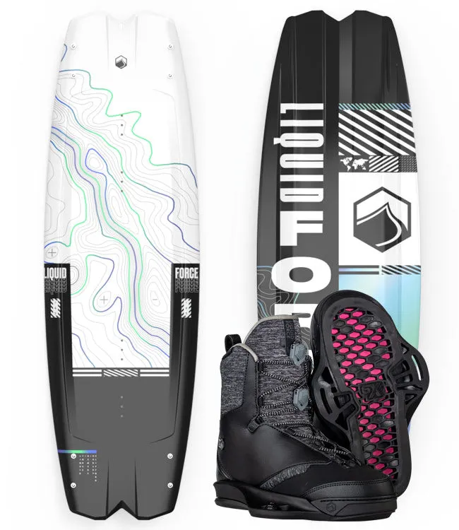 Liquid Force Remedy Wakeboard Package with Tao Boots (2024)