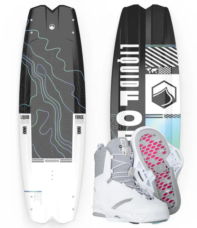 Liquid Force Remedy Wakeboard Package with Tao Boots (2024)