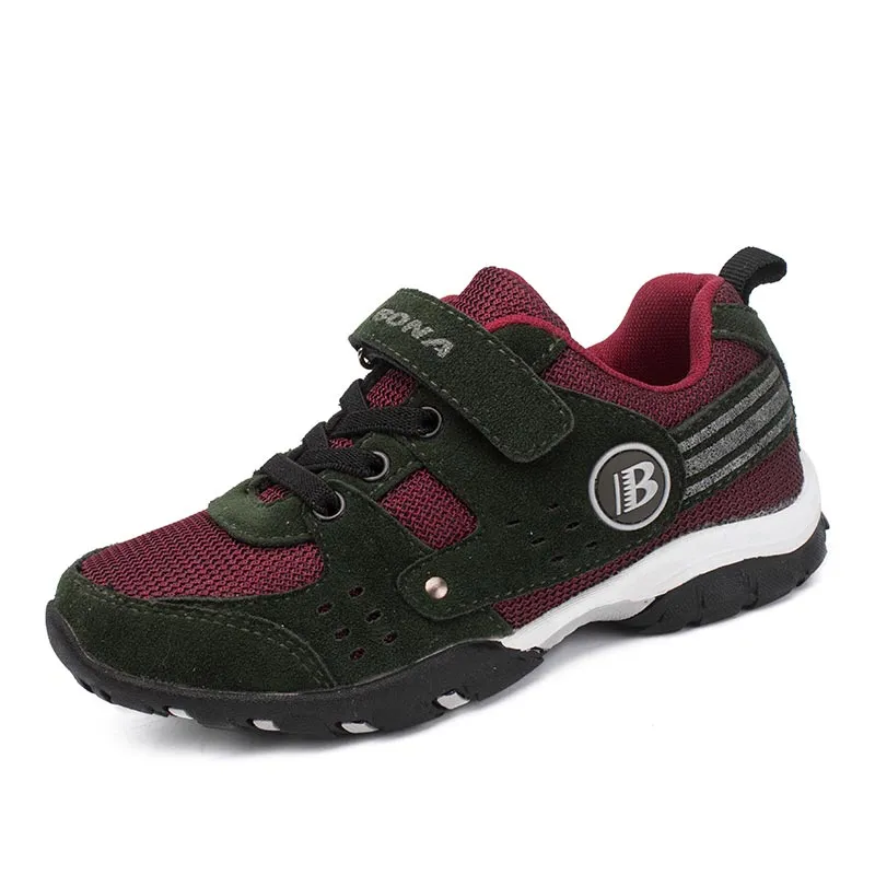 Maus Boys' Casual Sneaker