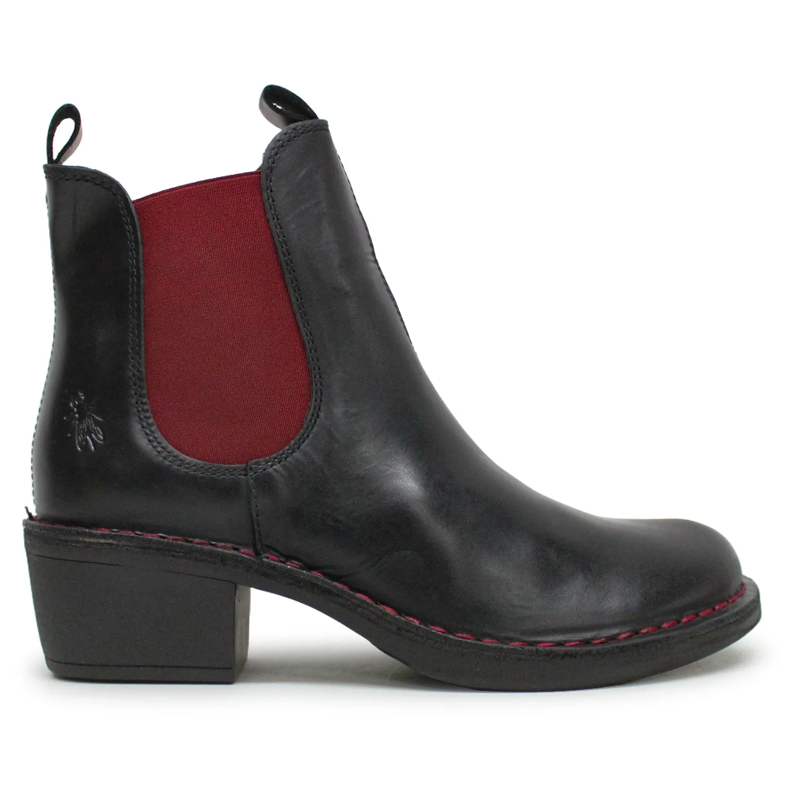 Meme030Fly Rug Leather Women's Chelsea Boots