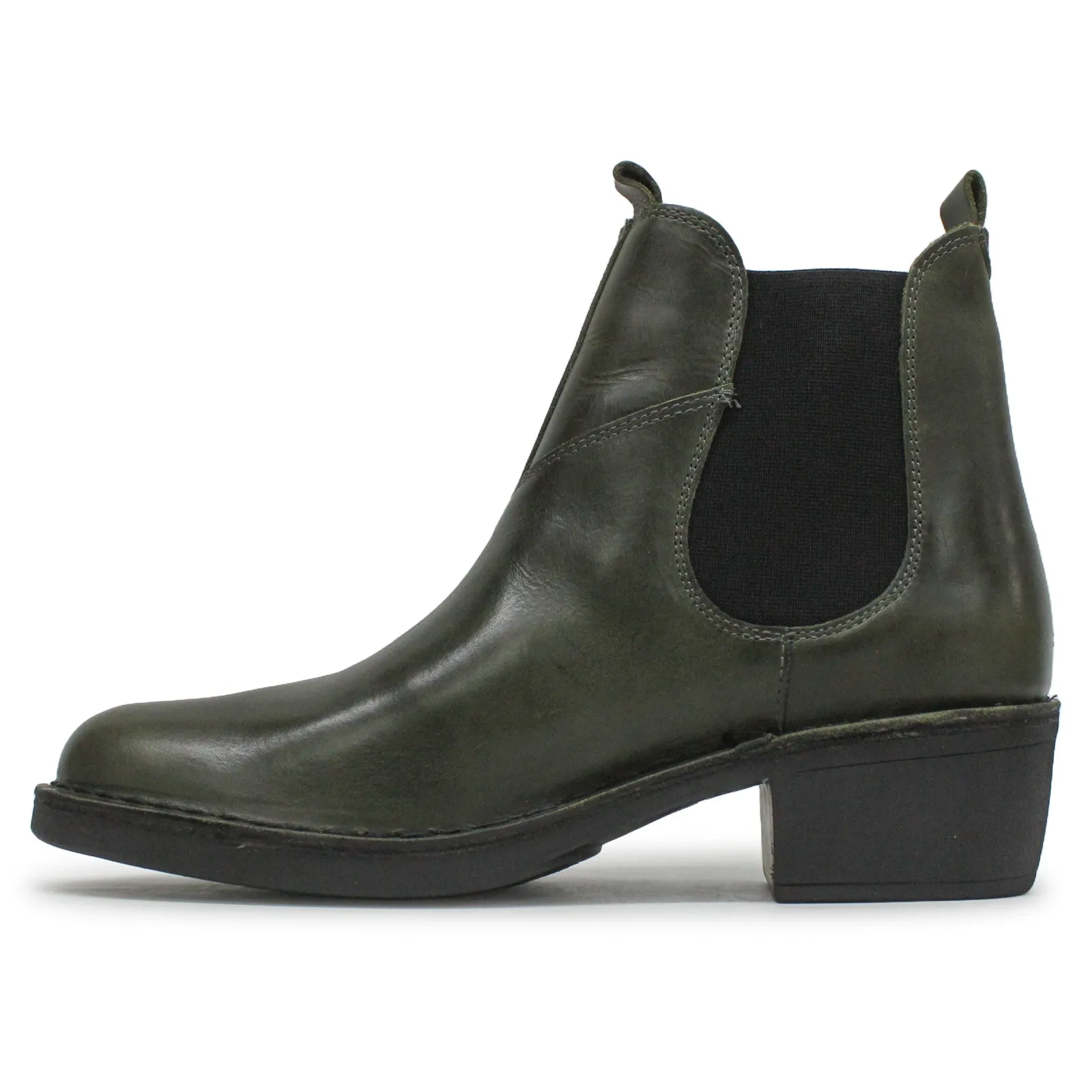 Meme030Fly Rug Leather Women's Chelsea Boots