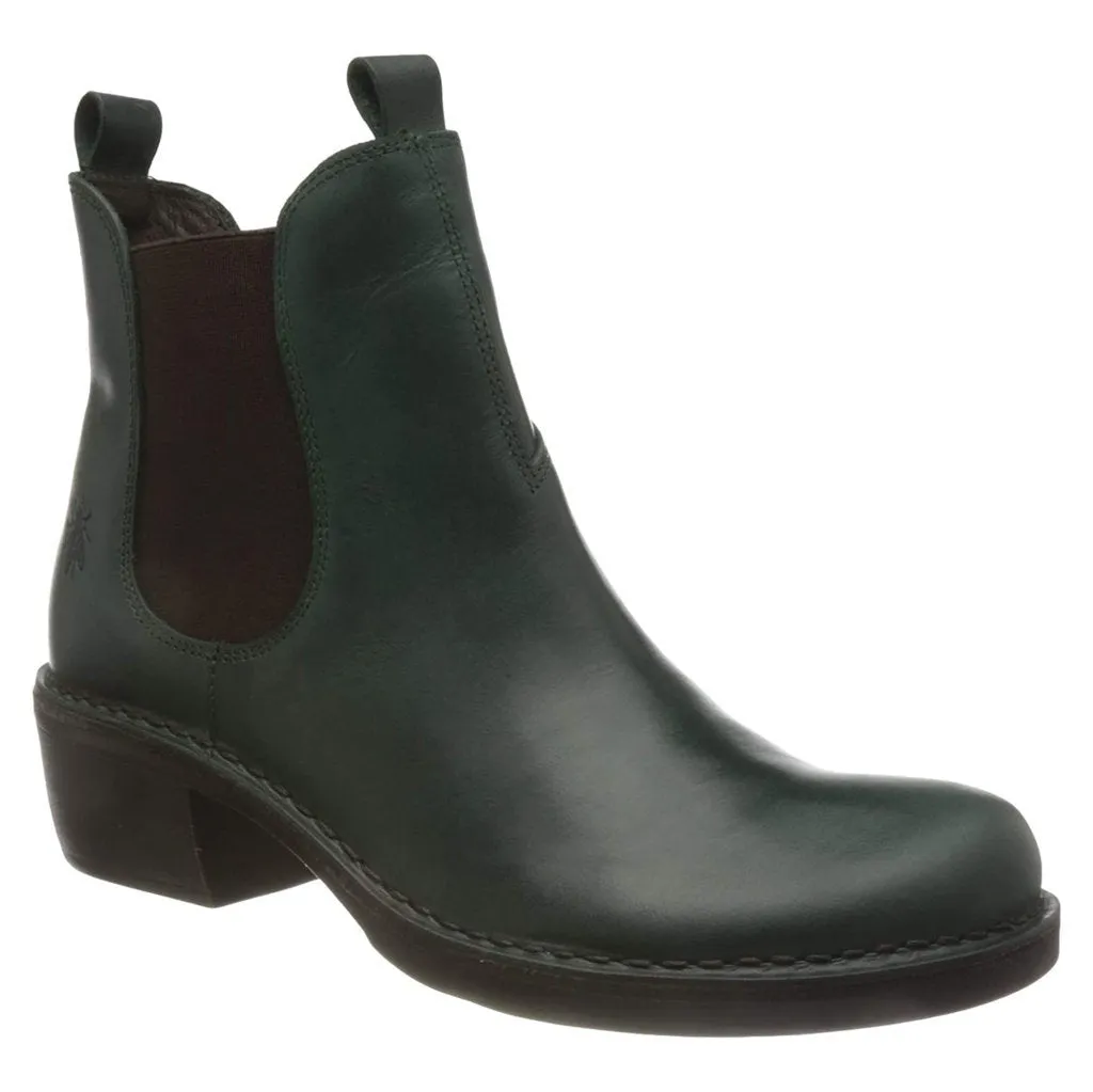 Meme030Fly Rug Leather Women's Chelsea Boots