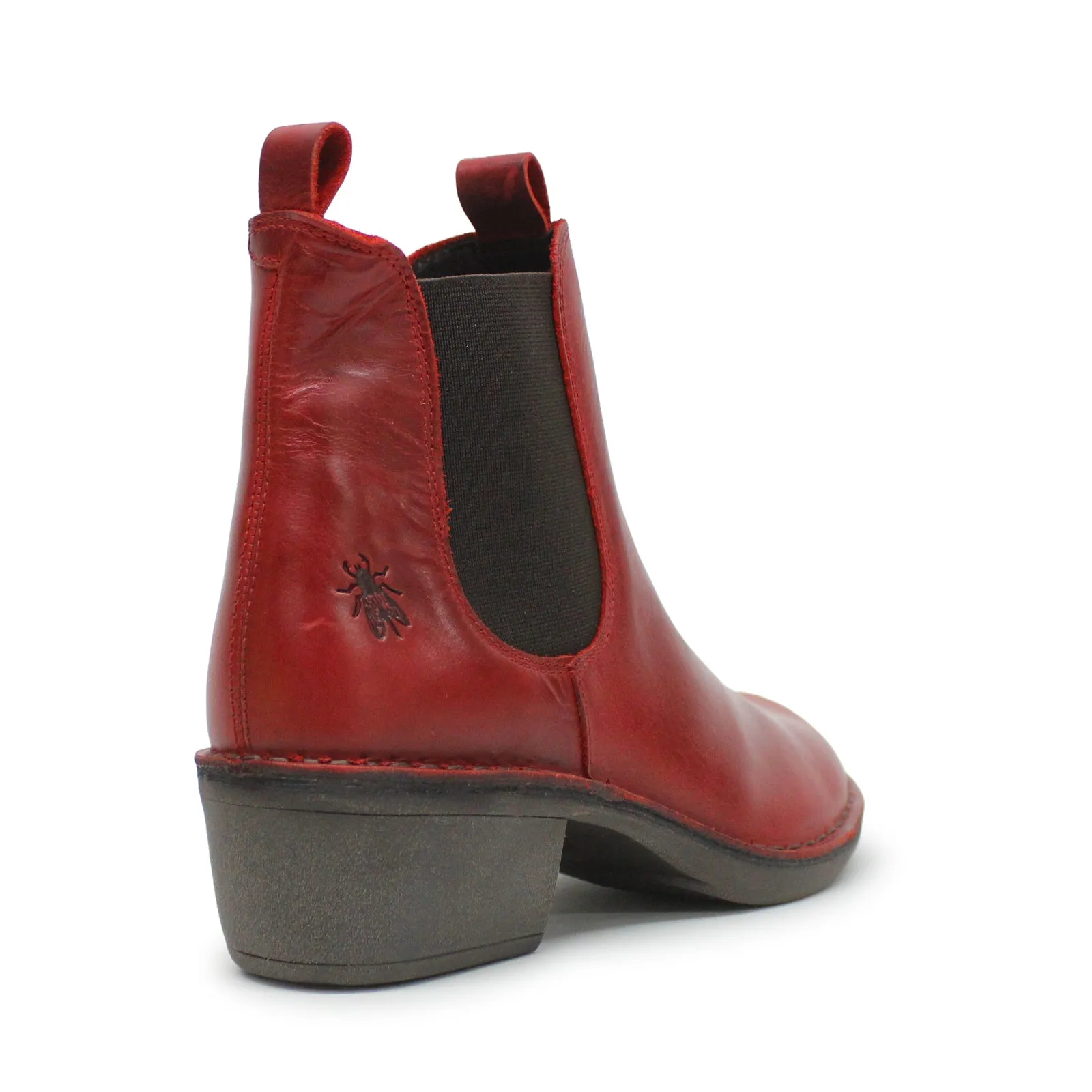 Meme030Fly Rug Leather Women's Chelsea Boots