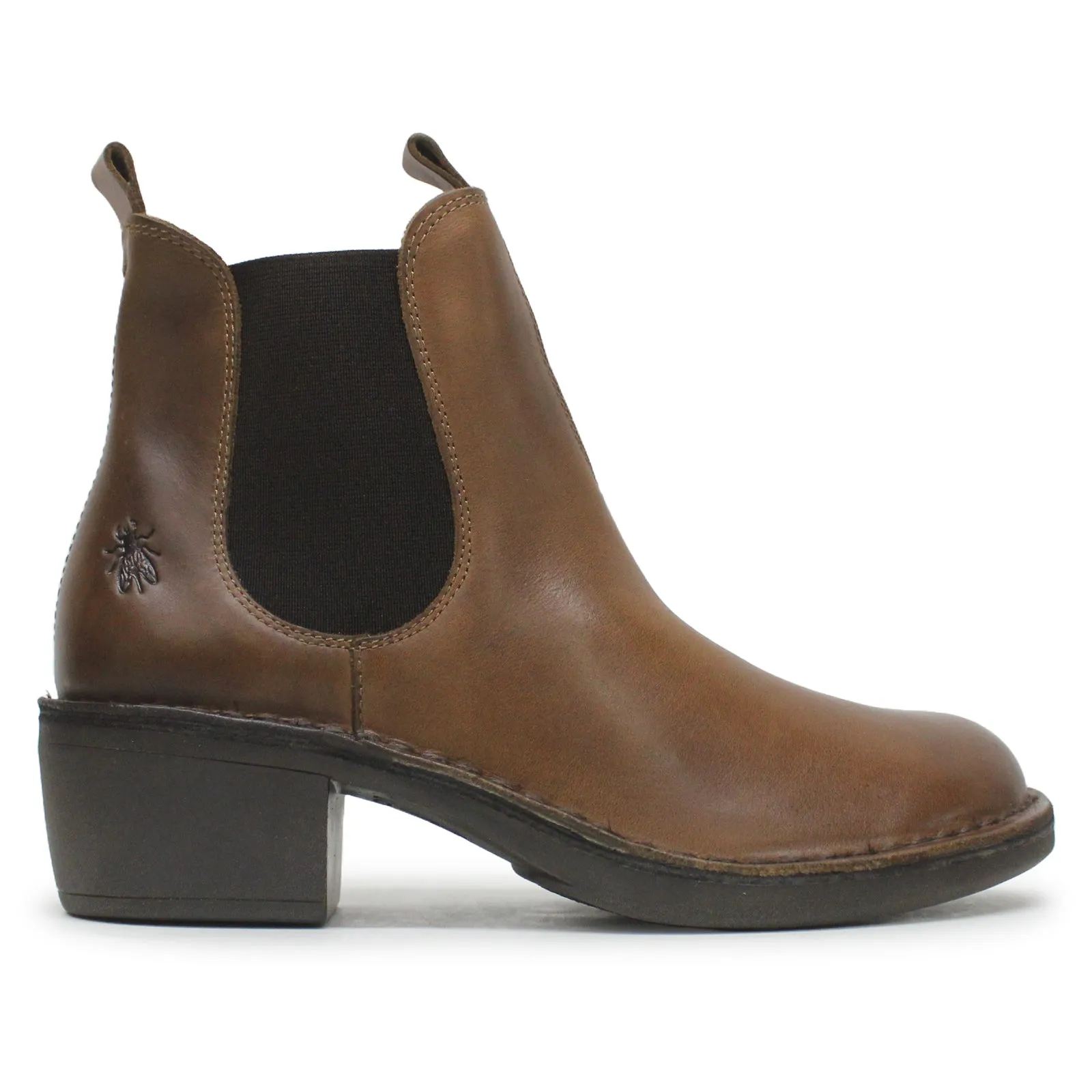 Meme030Fly Rug Leather Women's Chelsea Boots