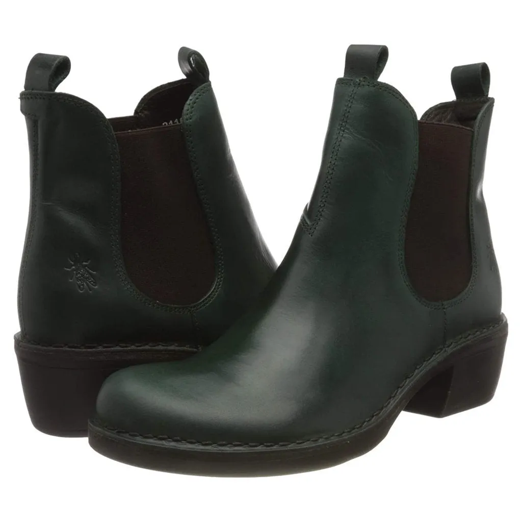 Meme030Fly Rug Leather Women's Chelsea Boots