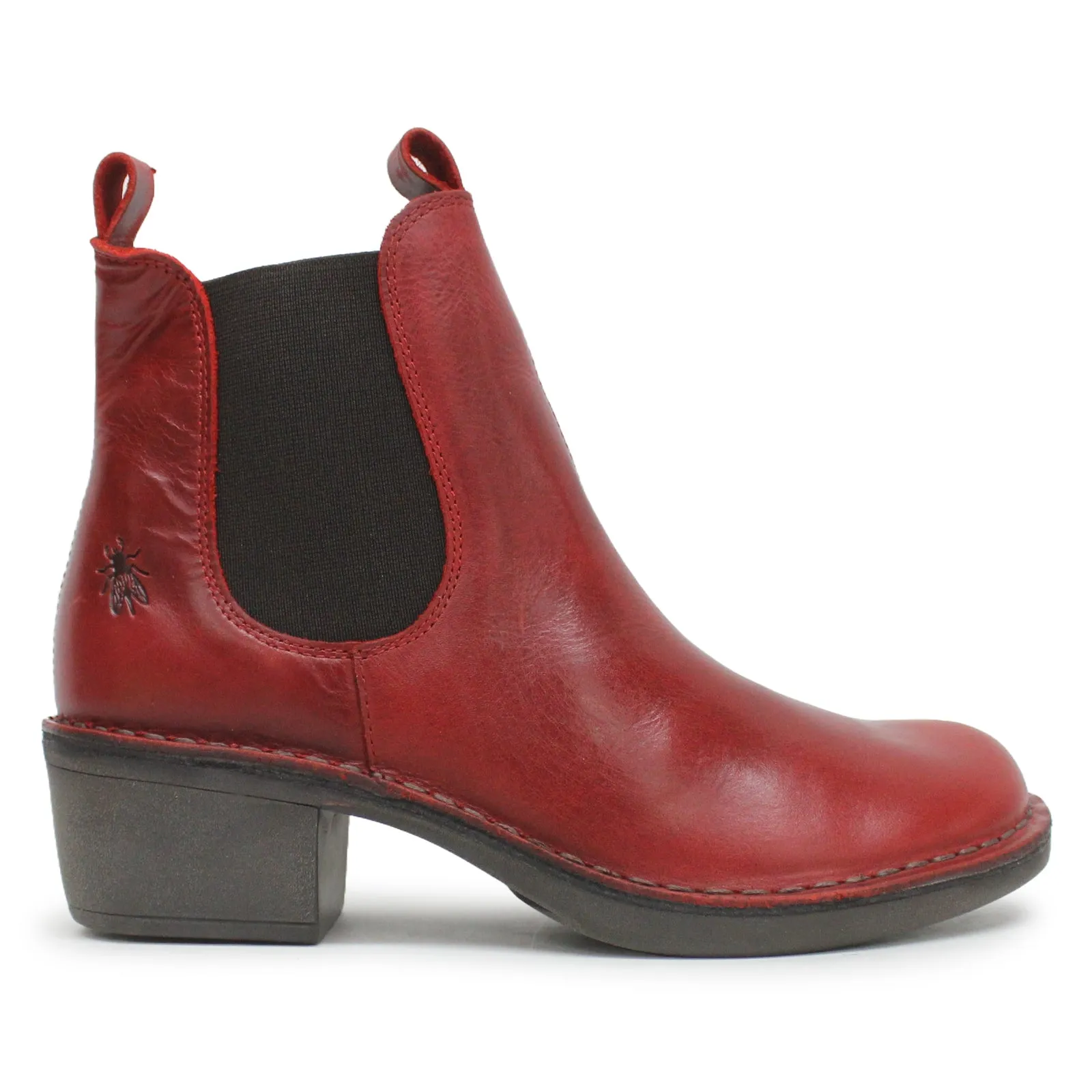 Meme030Fly Rug Leather Women's Chelsea Boots