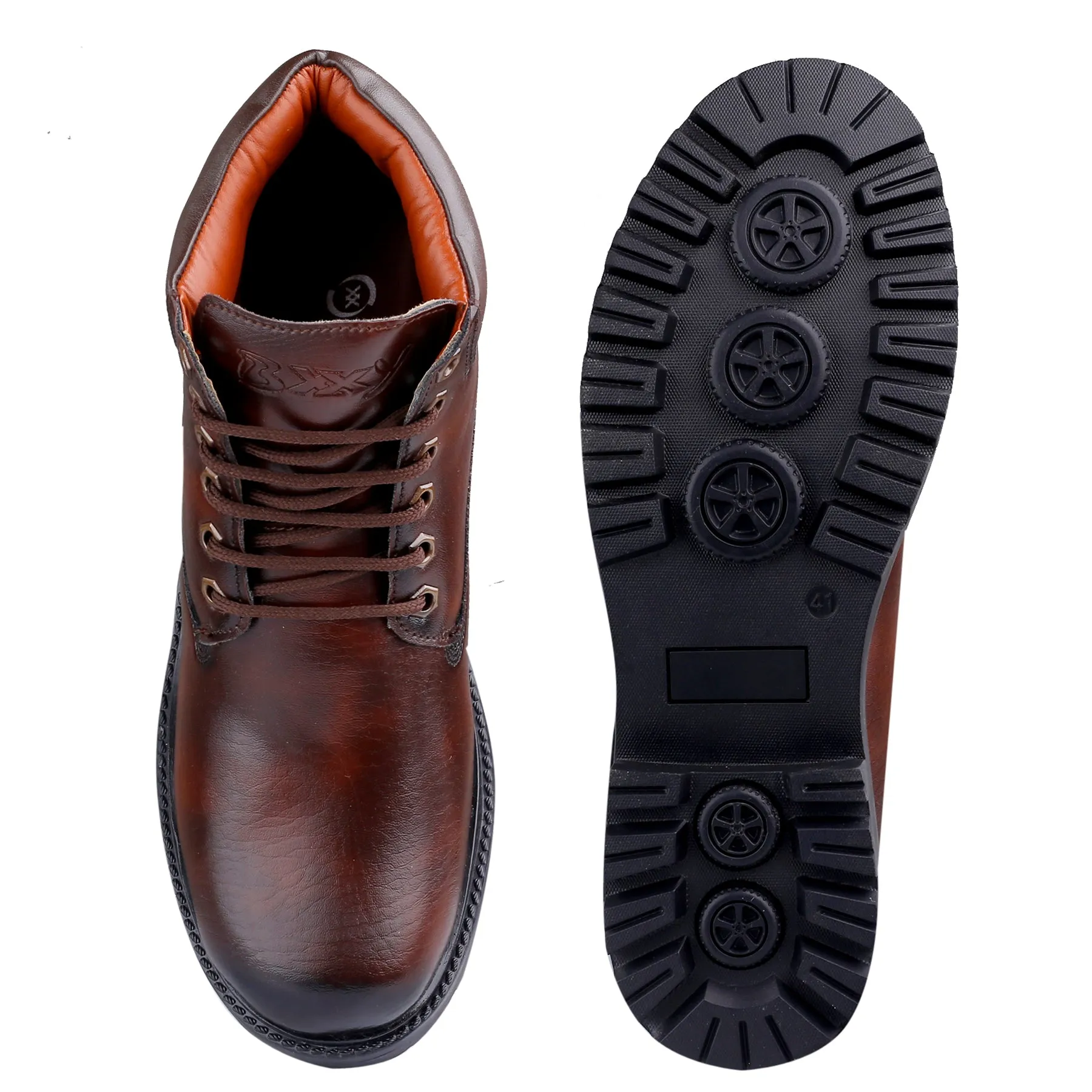 Men's Ankle Lace-up Boots for All Seasons