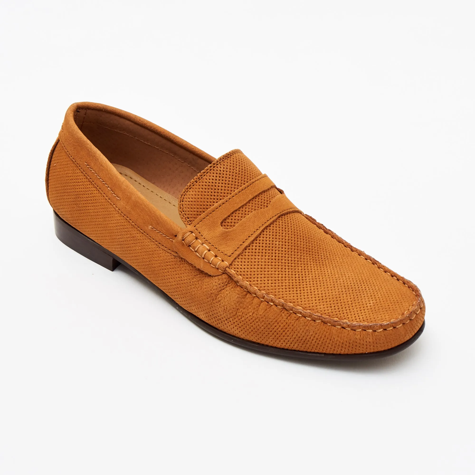 Mens Casual Nubuck Shoes-10802-A_Tan