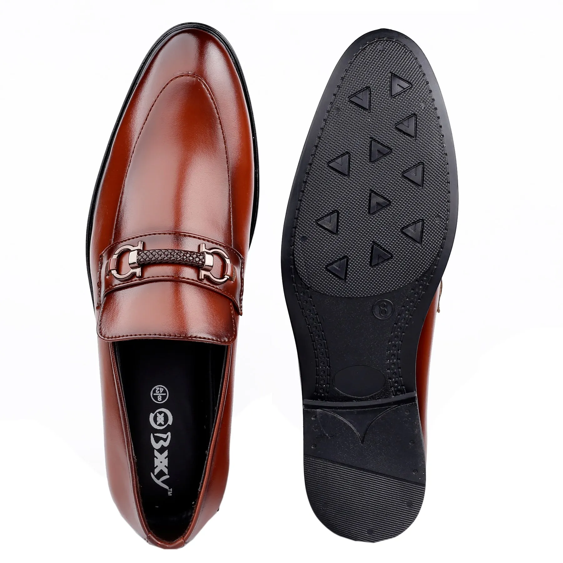 Men's Faux Leather Formal Slip-on Shoes