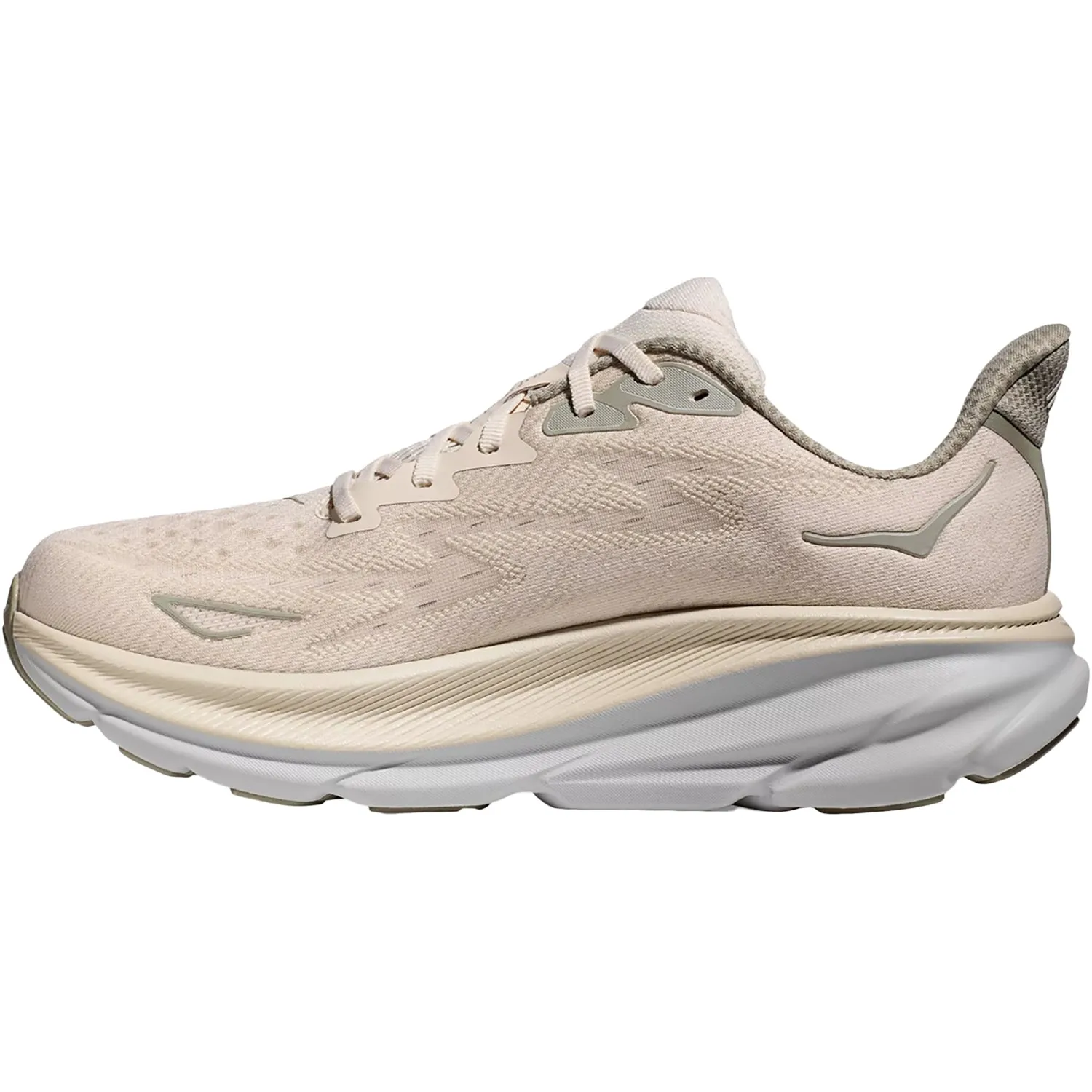 Men's Hoka Clifton 9 Oat Milk/Barley Mesh