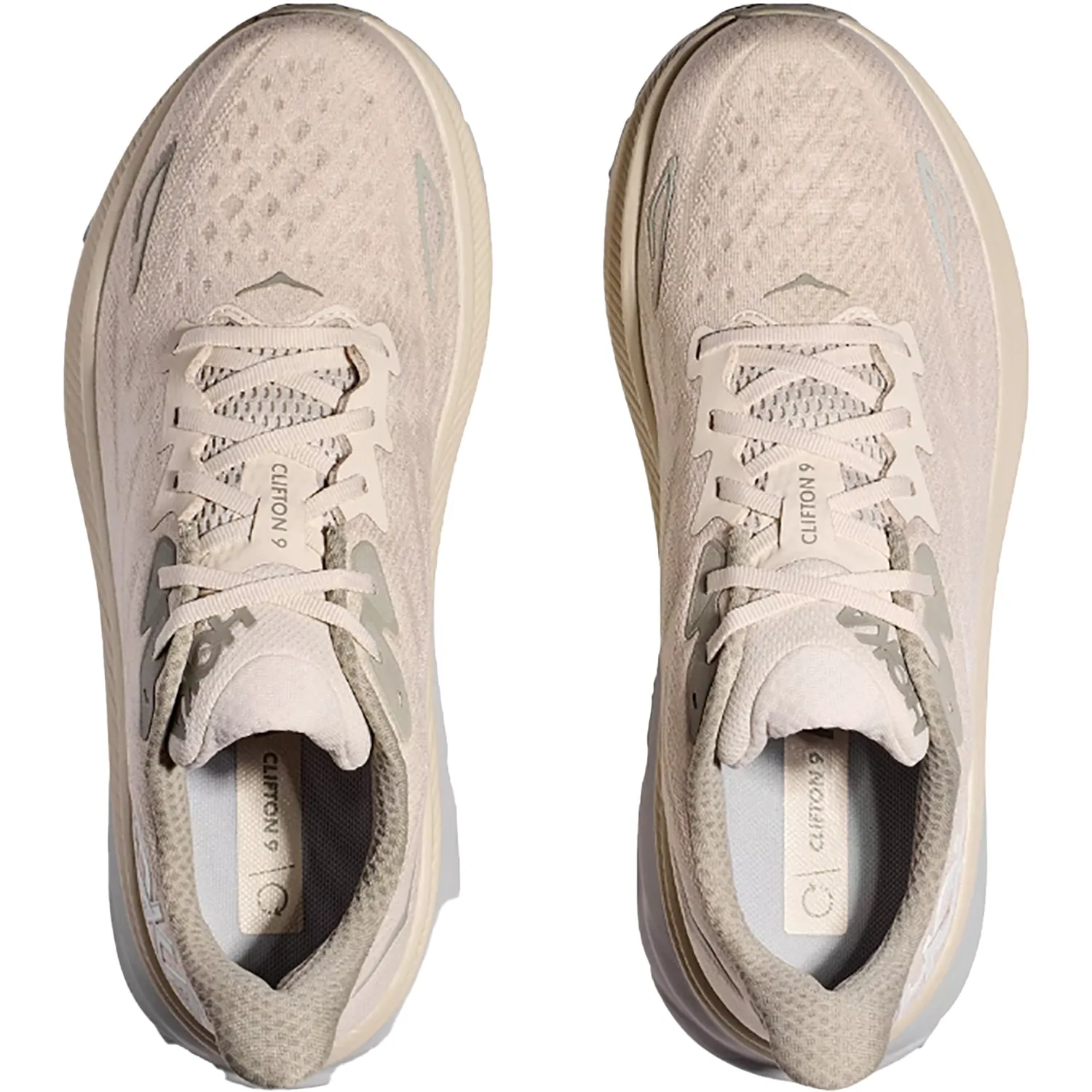 Men's Hoka Clifton 9 Oat Milk/Barley Mesh