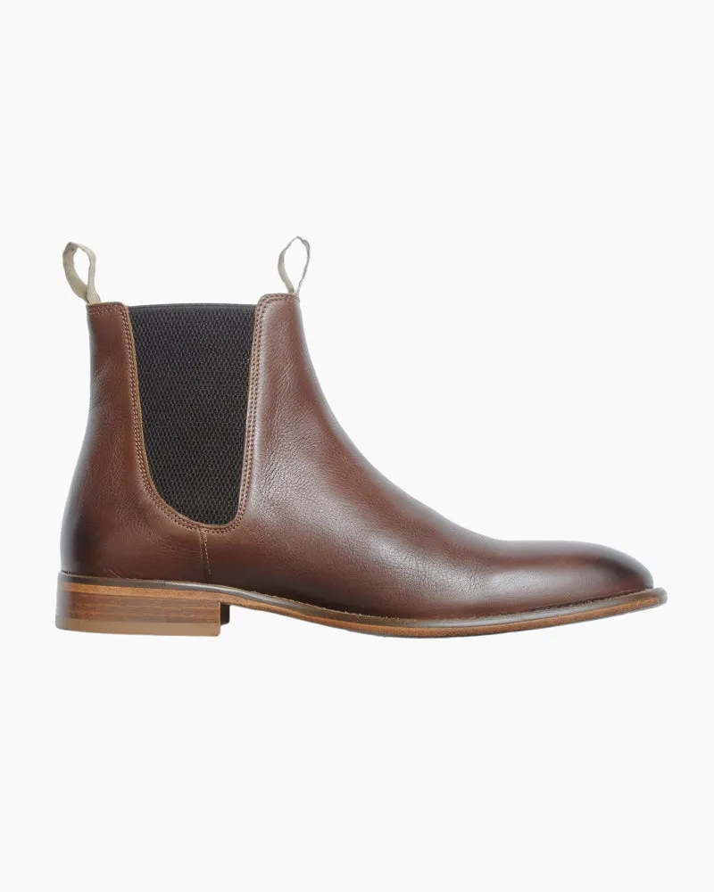 Men's Original Chelsea Boot | Brown Leather