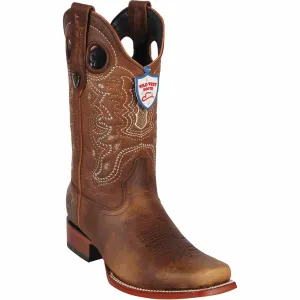 Men's Wild West Genuine Leather Rodeo Toe Boot 28189951