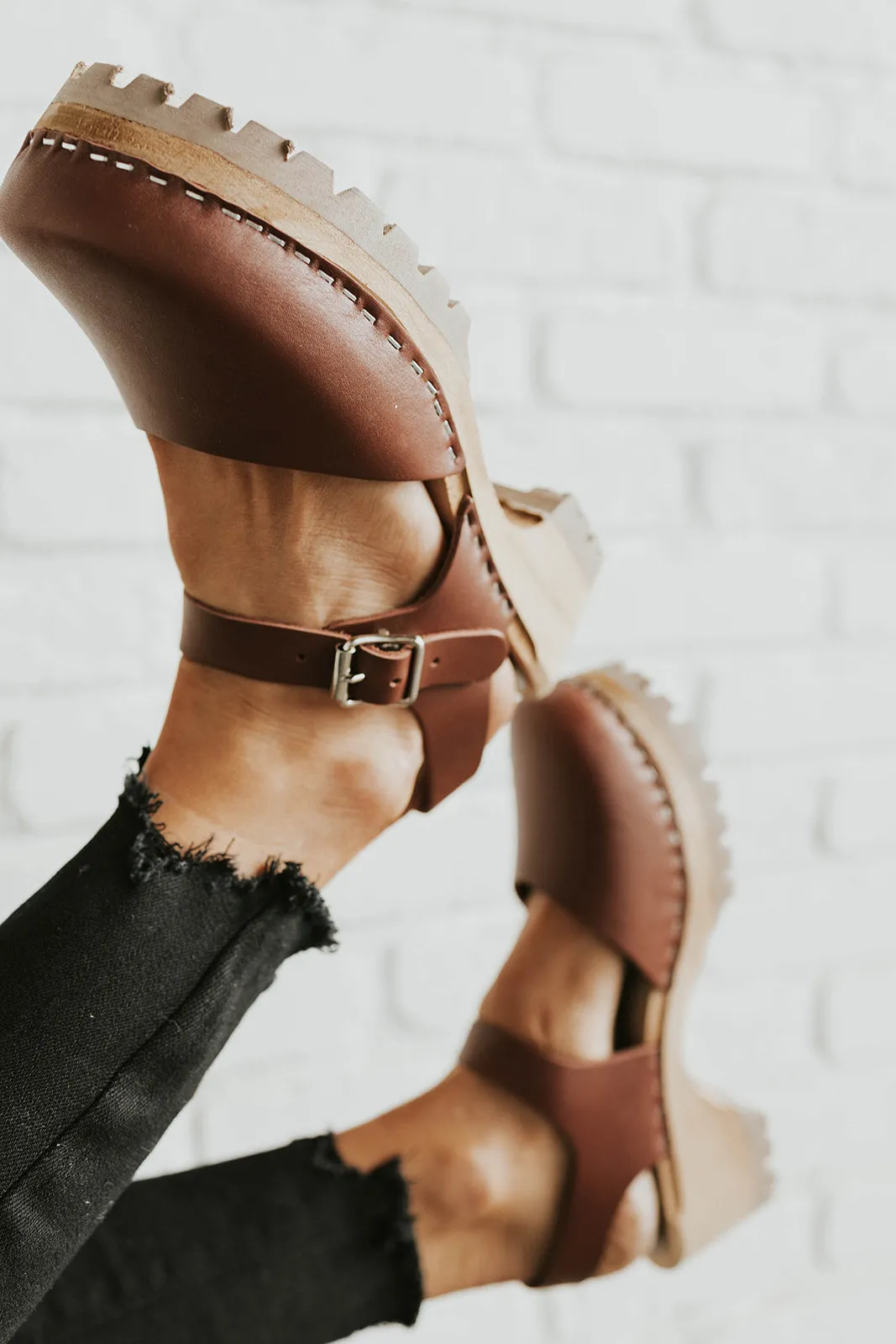 MIA Freja Clog-Brown