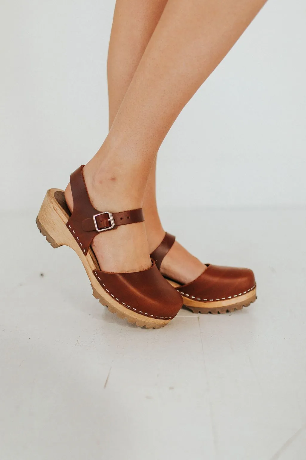 MIA Freja Clog-Brown