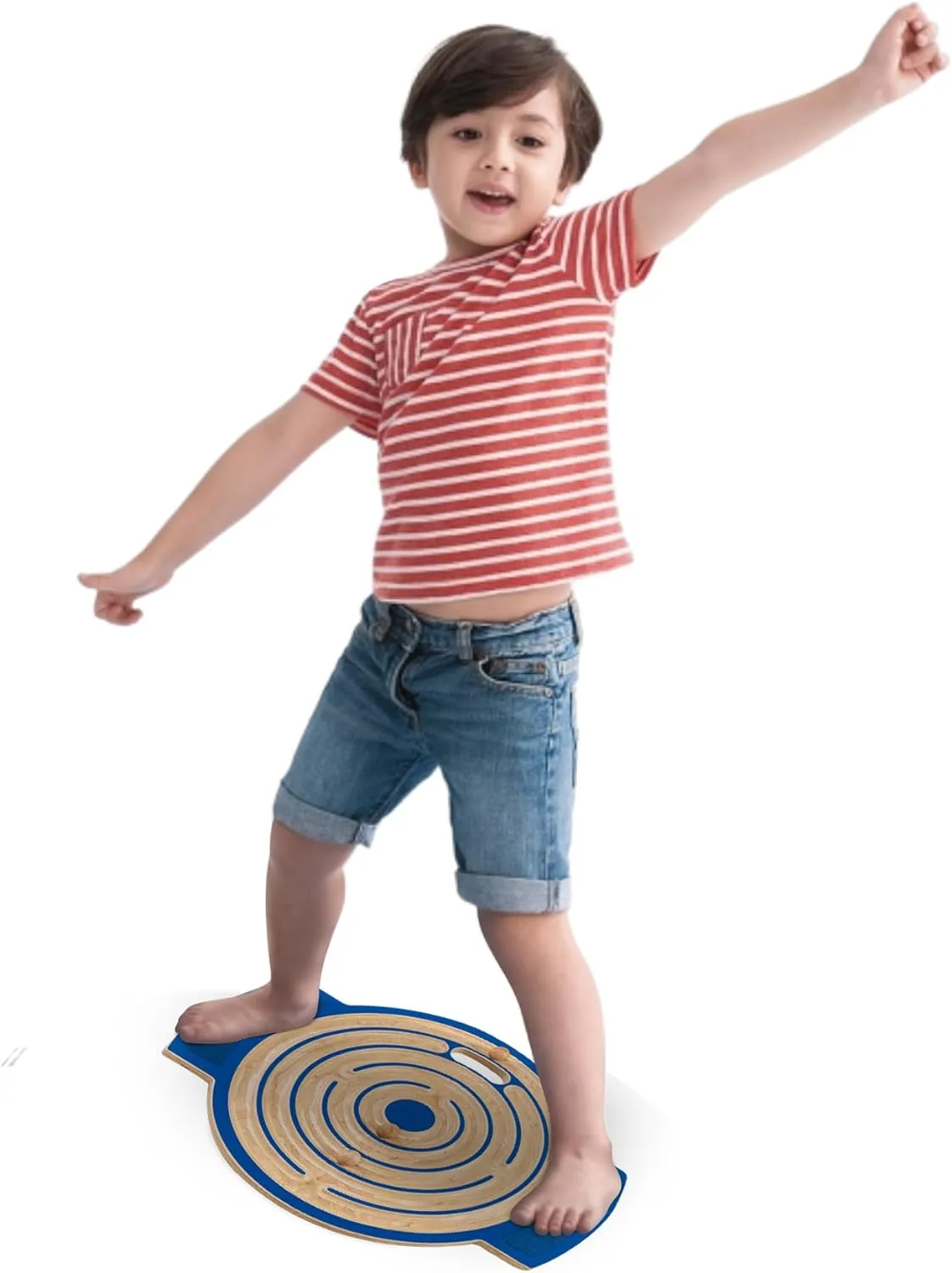 Mindful Moves: TippyToe Eco-Friendly Wooden Labyrinth Balance Board - A Creative Journey of Coordination & Puzzle-Solving for Ages 4-14