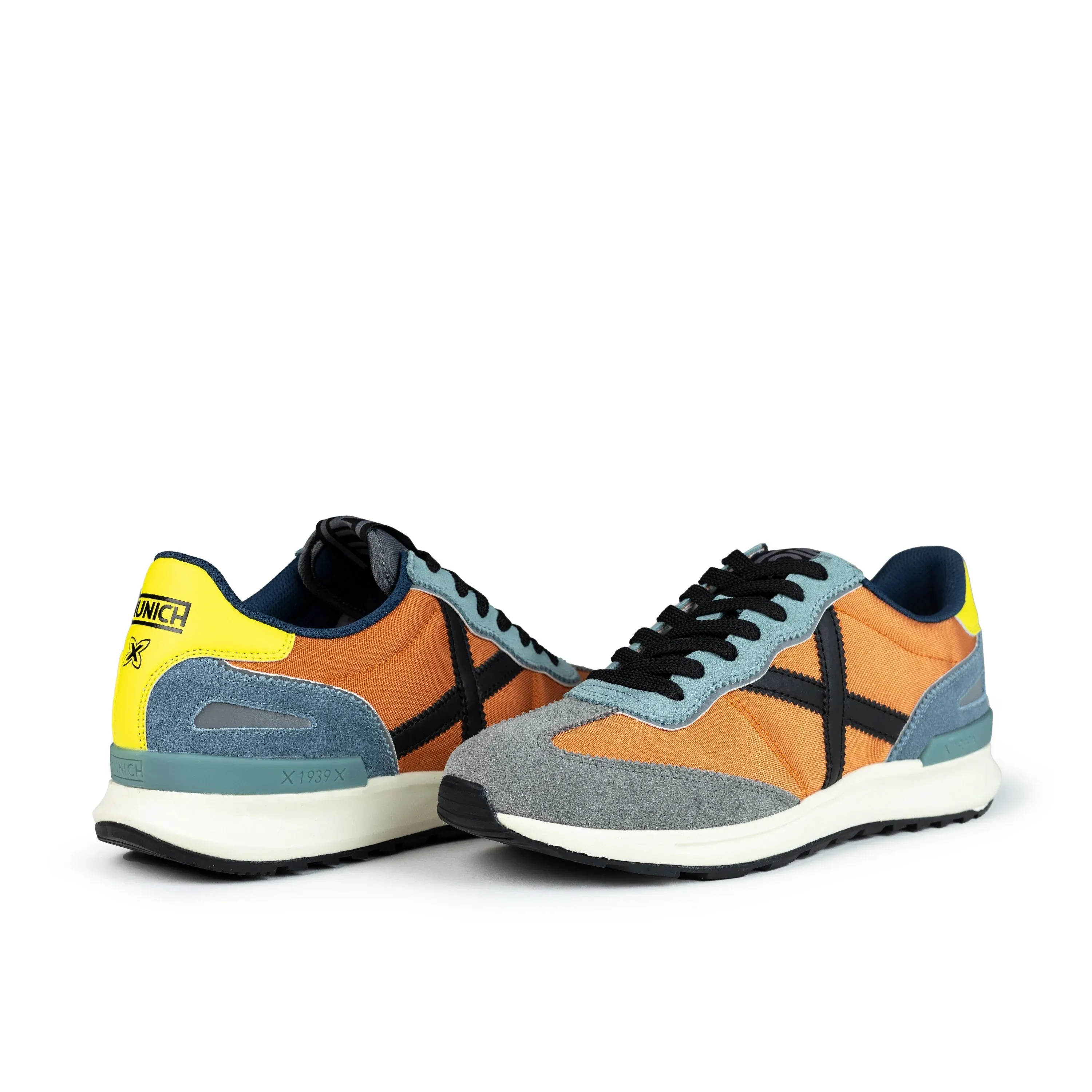 MUNICH | SNEAKERS HOMBRE | DYNAMO 74 | NARANJA