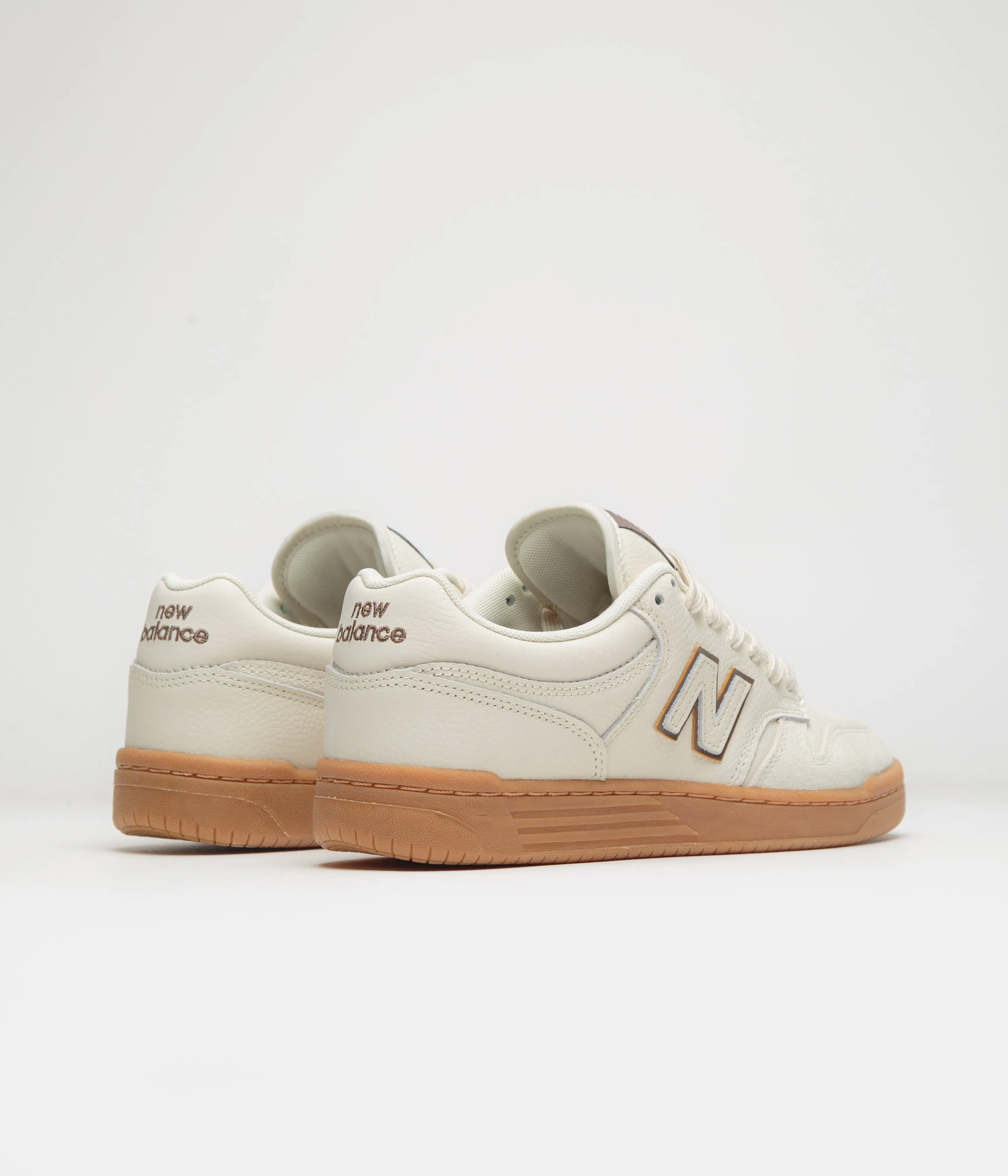 New Balance Numeric x Andrew Reynolds 480 Shoes - Sea Salt / Brown