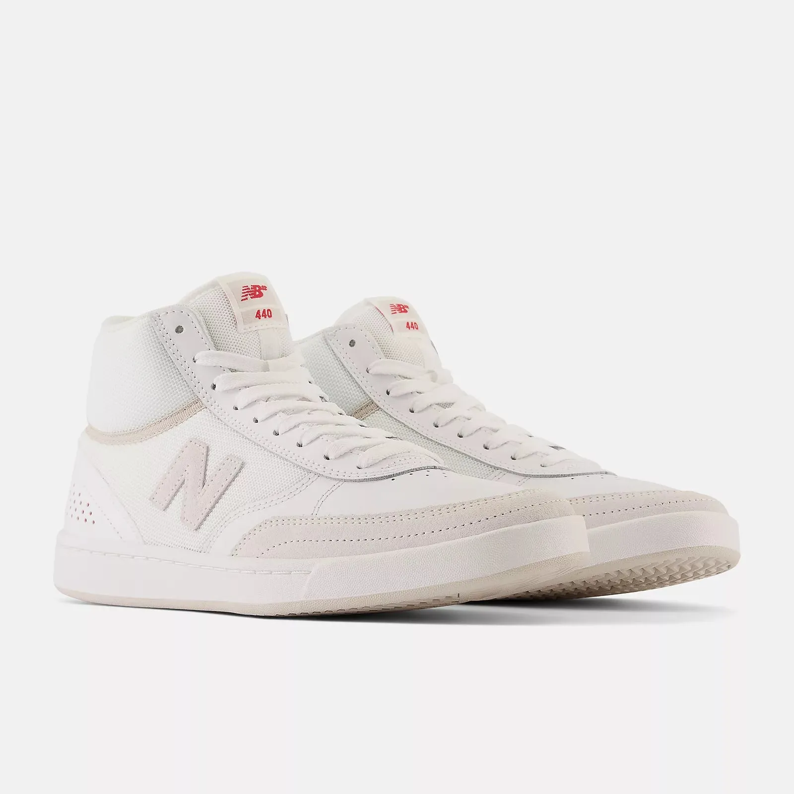 New Balance Shoes Numeric 440 High - White/Red