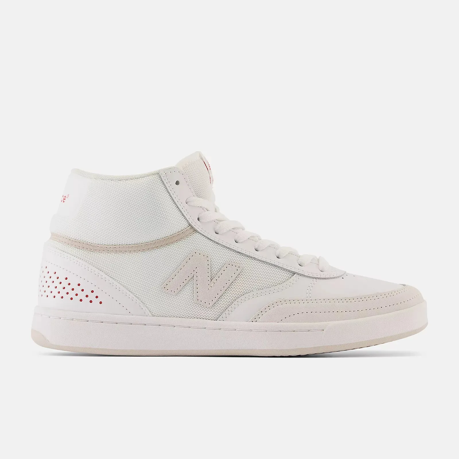 New Balance Shoes Numeric 440 High - White/Red