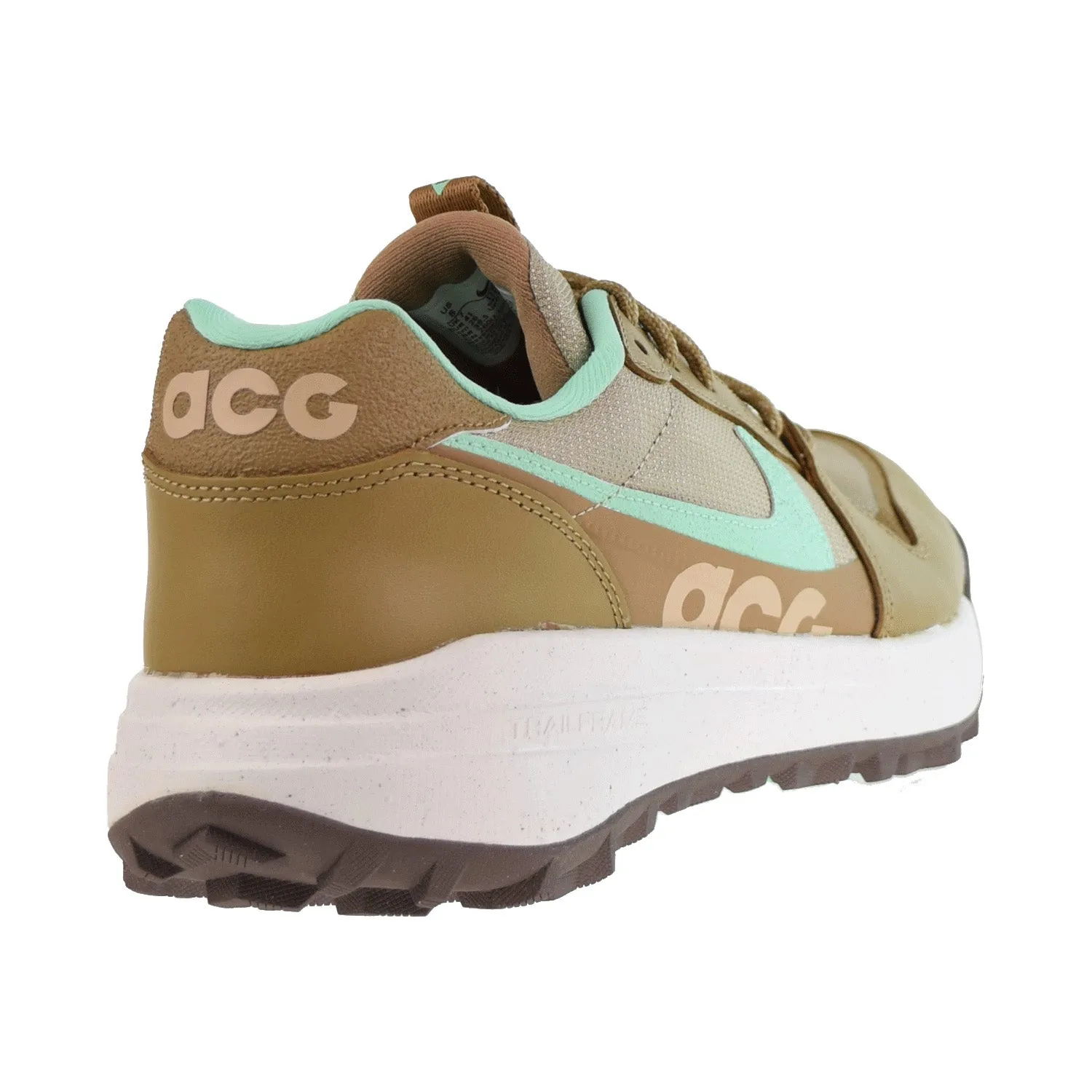 Nike ACG Lowcate Men's Shoes Limestone-Green Glow-Dk Driftwood