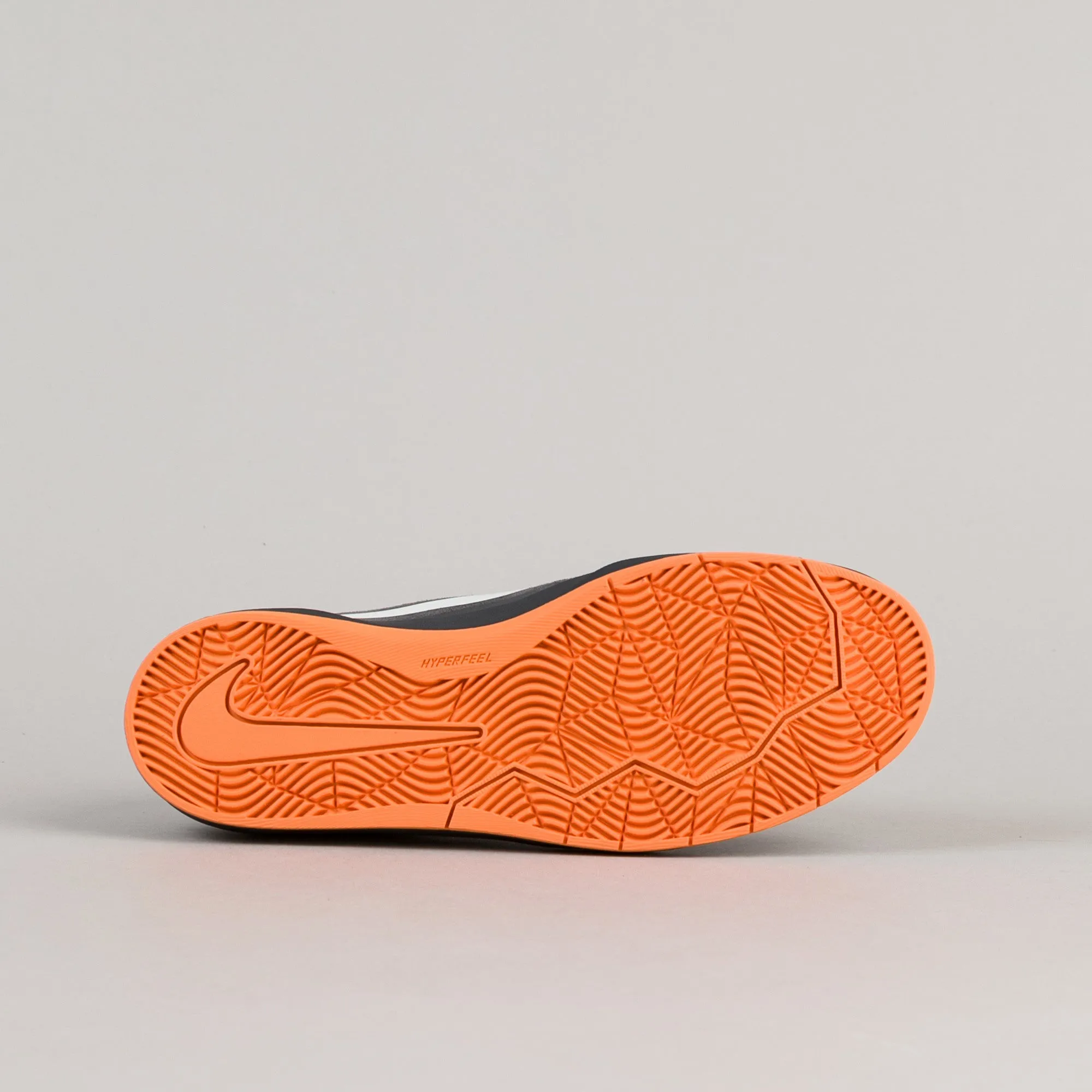 Nike SB Bruin Hyperfeel XT Shoes - Anthracite / White - Clay Orange