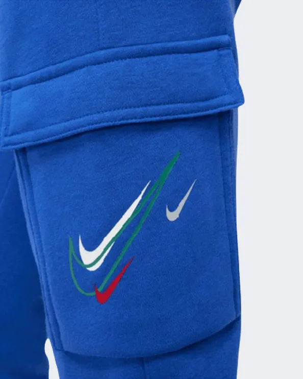 Nike Sportswear Fleece Cargo Boys Lifestyle Pant Royal Dx2299-480