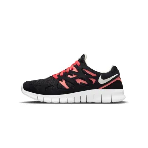 Nike Womens Free Run 2 Shoes 'Black/Lime/Ember'