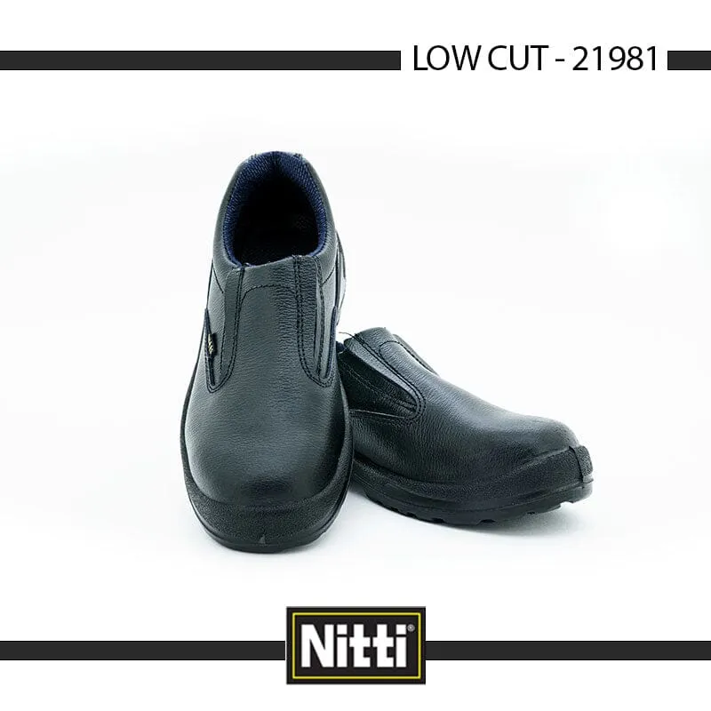 Nitti 21981 Low Cut Slip-On Safety Shoe | Model : SHOE-N21981