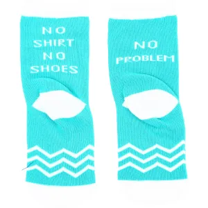 No Problem 2T-4T Crew Socks