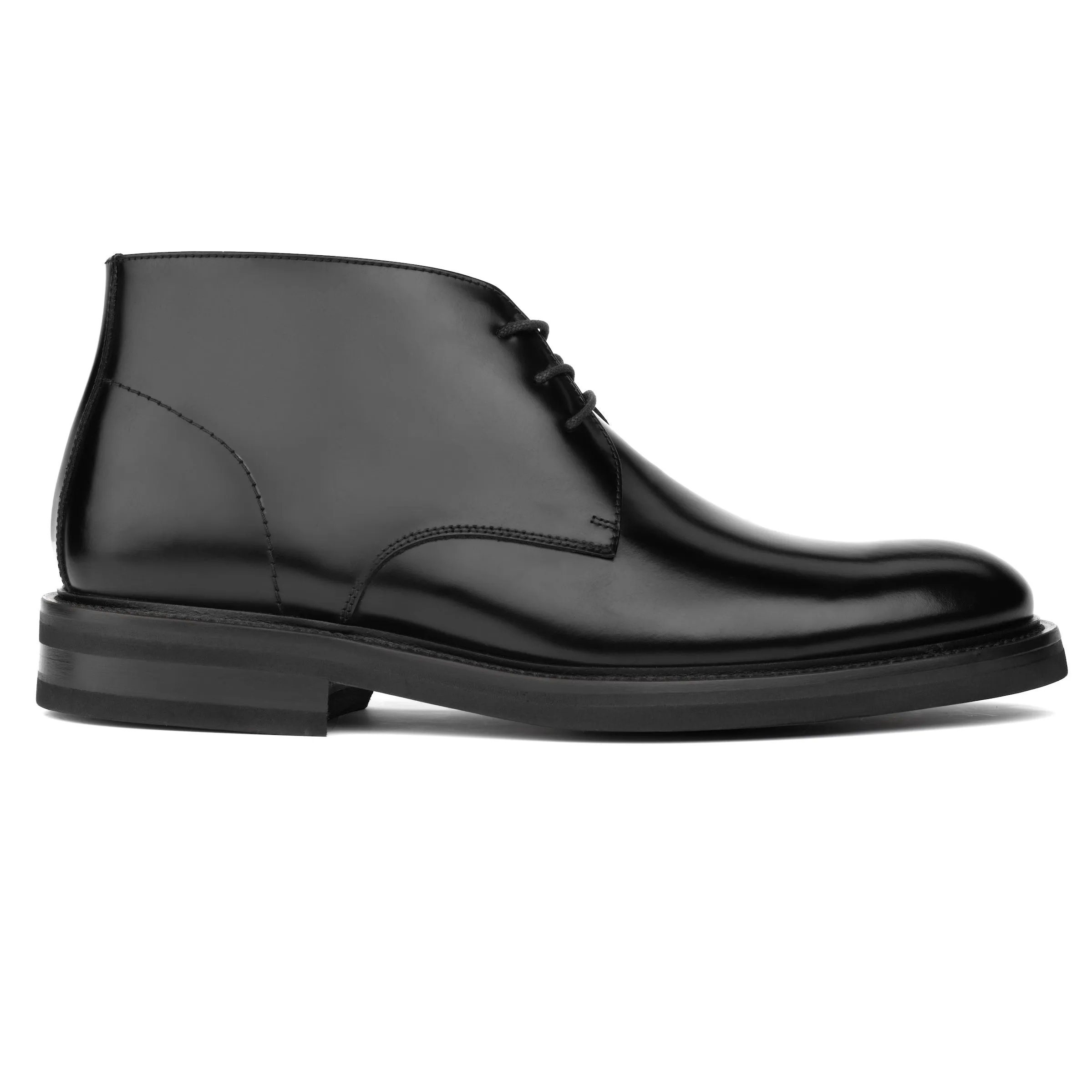 Normandy Black Chukka Boot