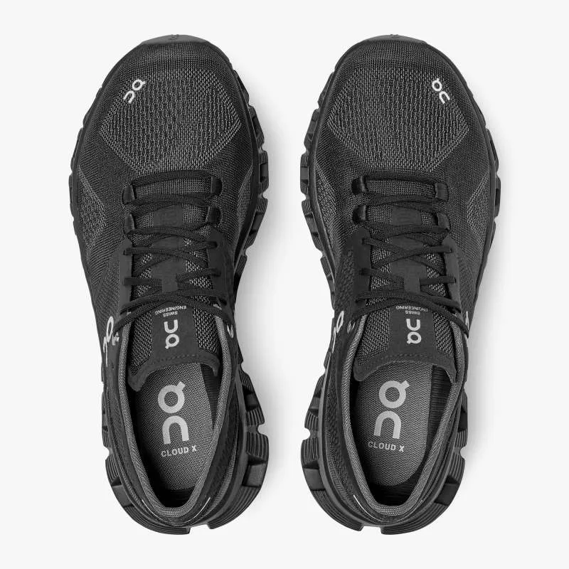 ON Cloud X Mens Training Shoe - Black/Asphalt