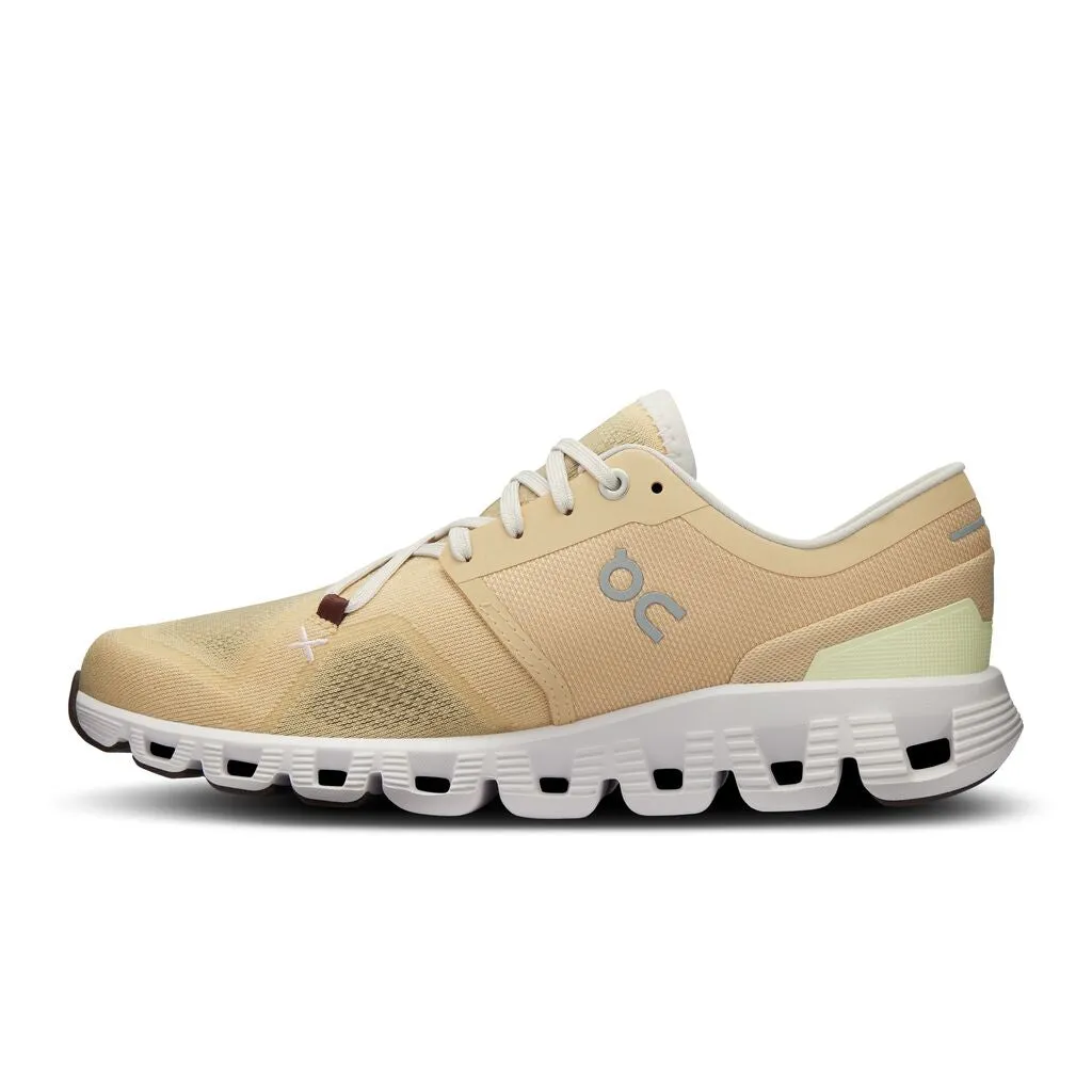 On Running Cloud X 3 (Womens) -  Savannah/Frost