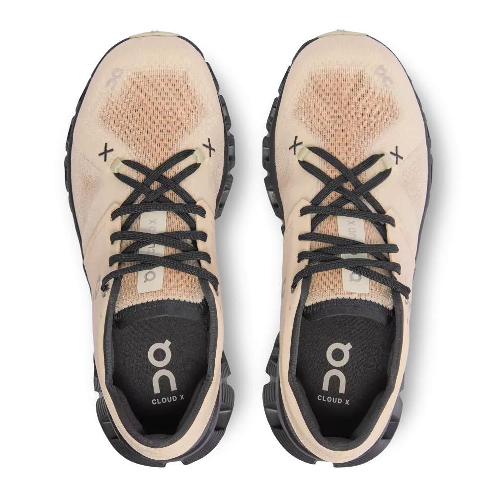 On Running Women's Cloud X 3 Shoes - Fawn / Magnet