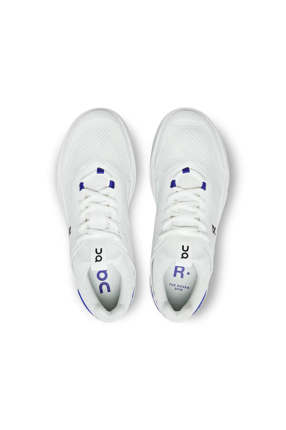 On Running Women's The Roger Spin in Undyed White/Indigo