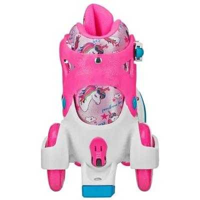 Open Box - Roller Derby Sport Kids' Roller Skate - Unicorn Pink/White M