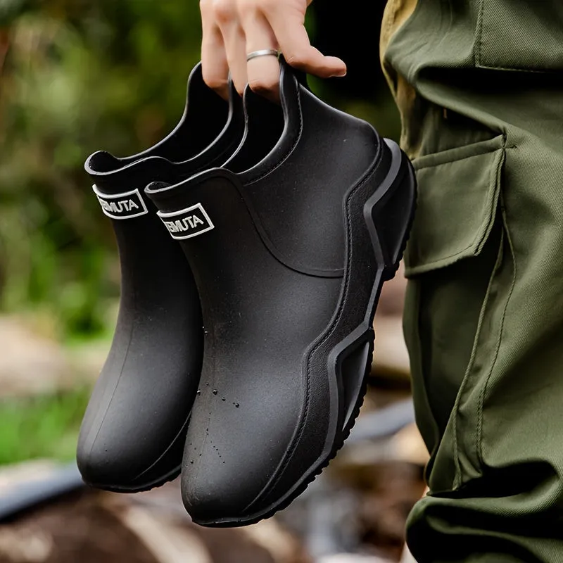 Outdoor Hiking Waterproof Shoes, Non-slip Wear-resistant Rain Boots