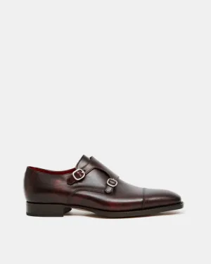 Oxblood Double Monk Strap Dress Shoe