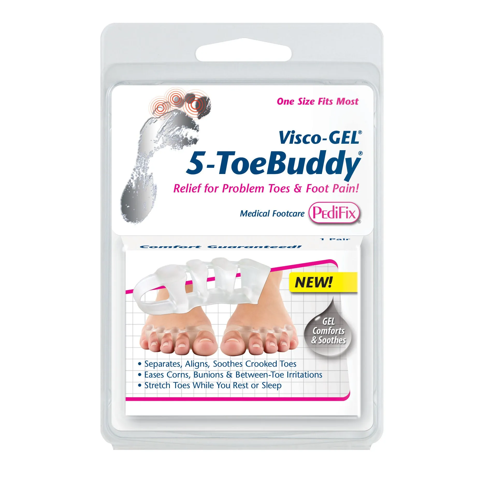 PediFix® Visco-Gel® 5-Toe Buddy