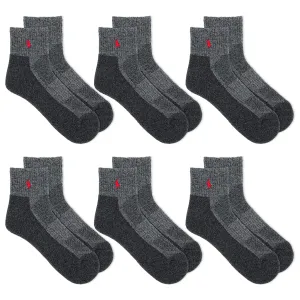 POLO RALPH LAUREN Men's 6-Pack Polo Sport Quarter Sock