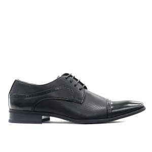 Portabella,CAP TOE-LACE UP-SHOES-5625-BLACK