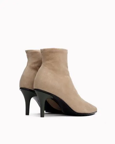 Rag & Bone - Beha Stretch Boot in Warm Grey Suede