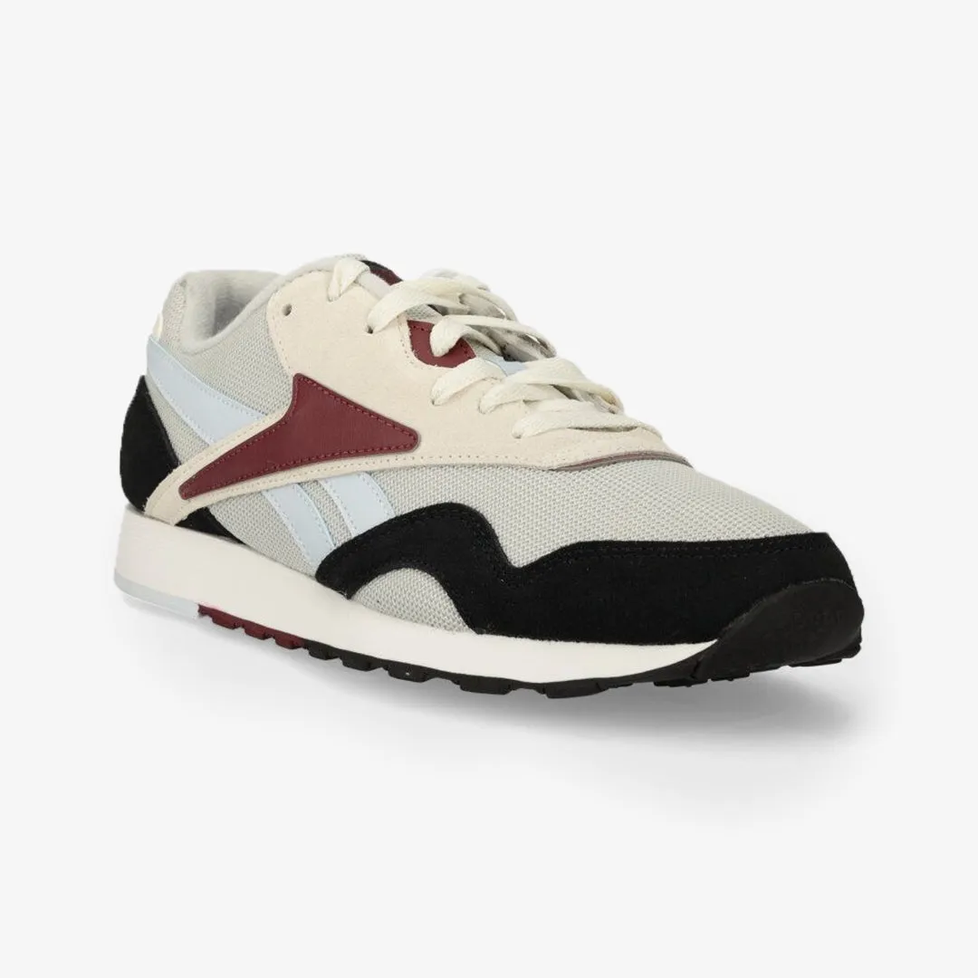 Reebok | CLASSIC NYLON PLUS  { CREAM/RED