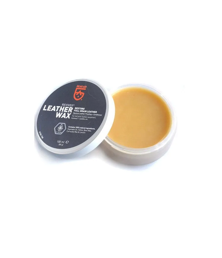 REVIVEX LEATHER WAX  -100ML