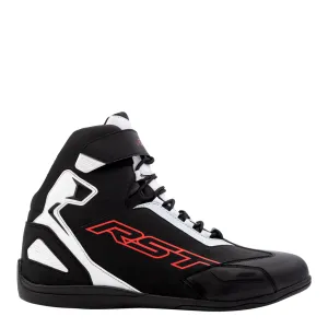 RST Sabre Moto Shoe CE Boots - Black / White / Red