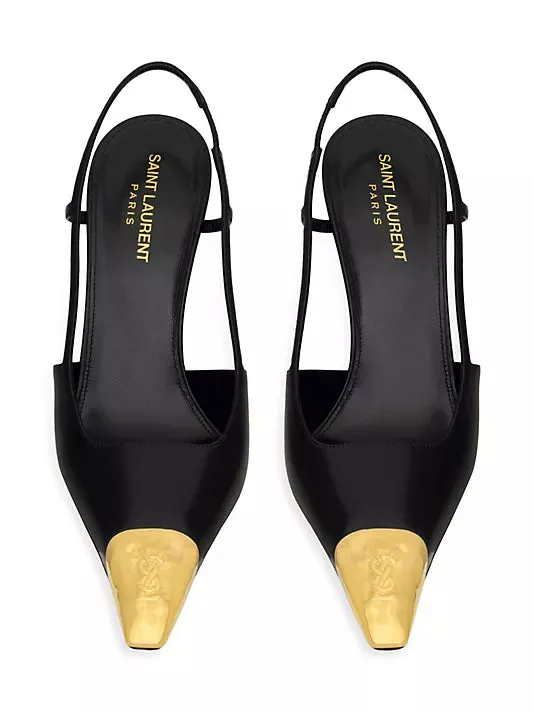 Saint Laurent Jeanne Slingback Pump