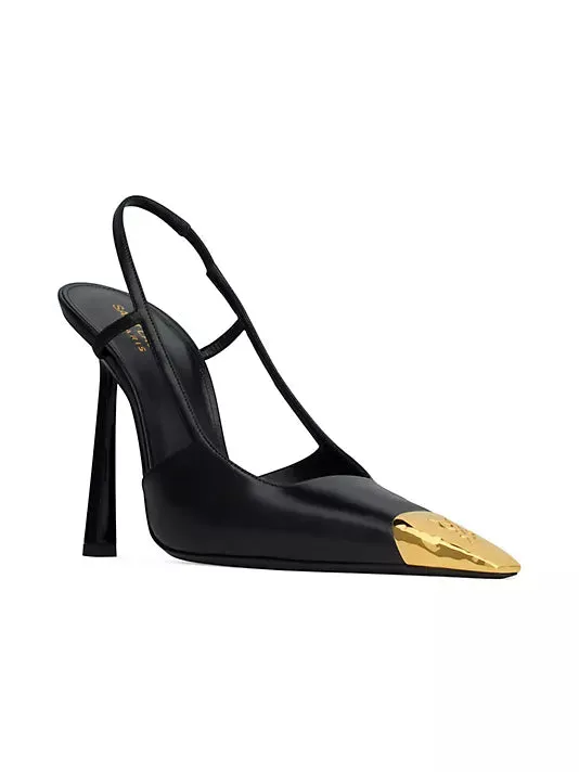 Saint Laurent Jeanne Slingback Pump