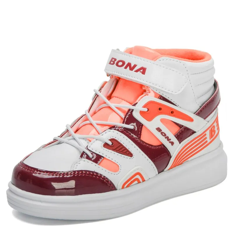 Salibi Boys' High Top Sneaker